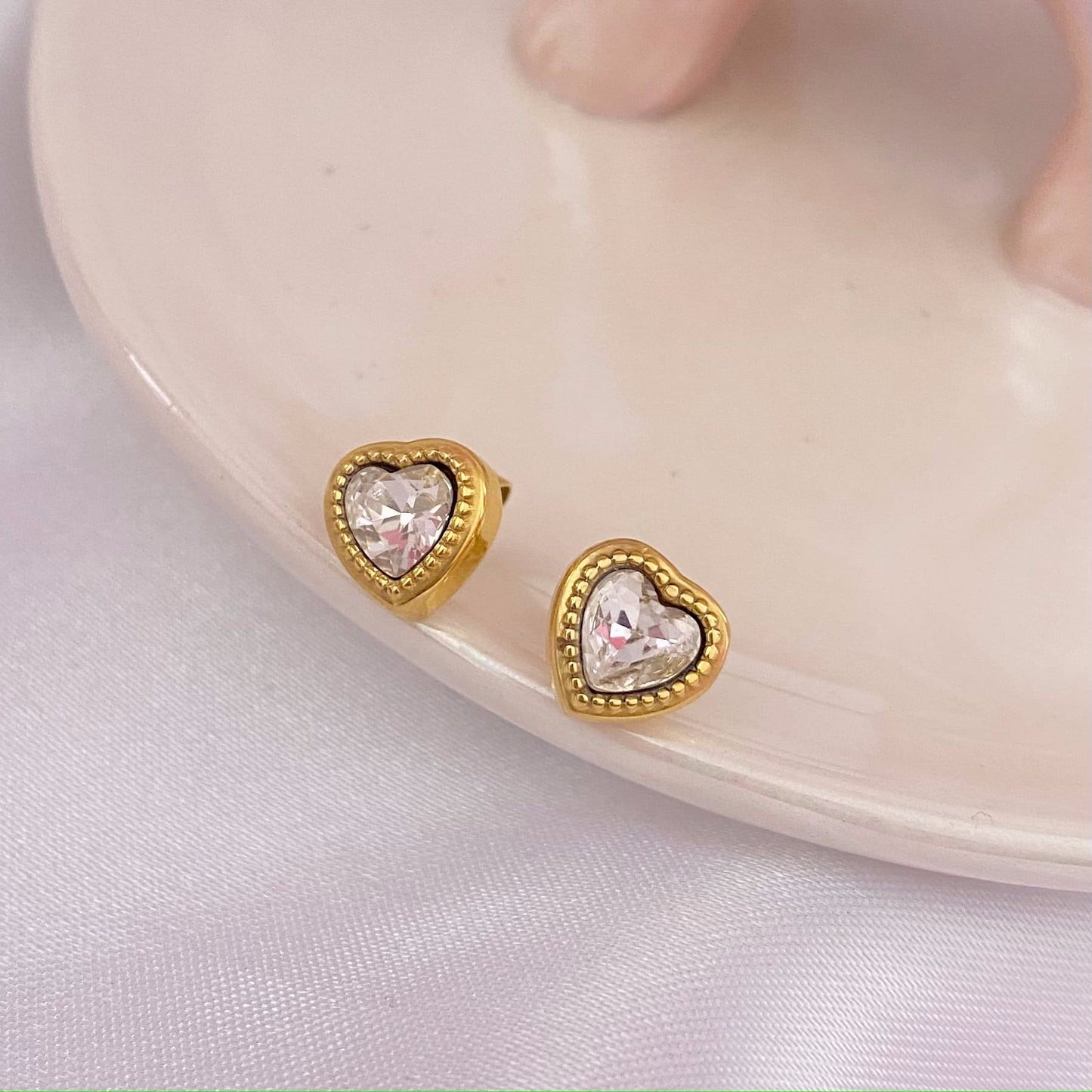 Aretes Loveme Circón Waterproof