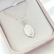 Collar Virgen de Guadalupe - Plata 925