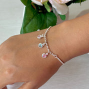 Pulsera Amar Rosado plata925