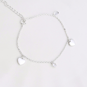 Pulsera Corazón Afrodita  - Plata 925