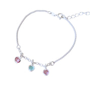 Pulsera Amar Rosado plata925
