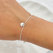 Pulsera Corazón Afrodita  - Plata 925