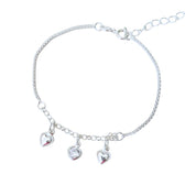 Pulsera Amar Circones Blancos plata925