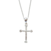 Collar Cruz Fe - Plata 925