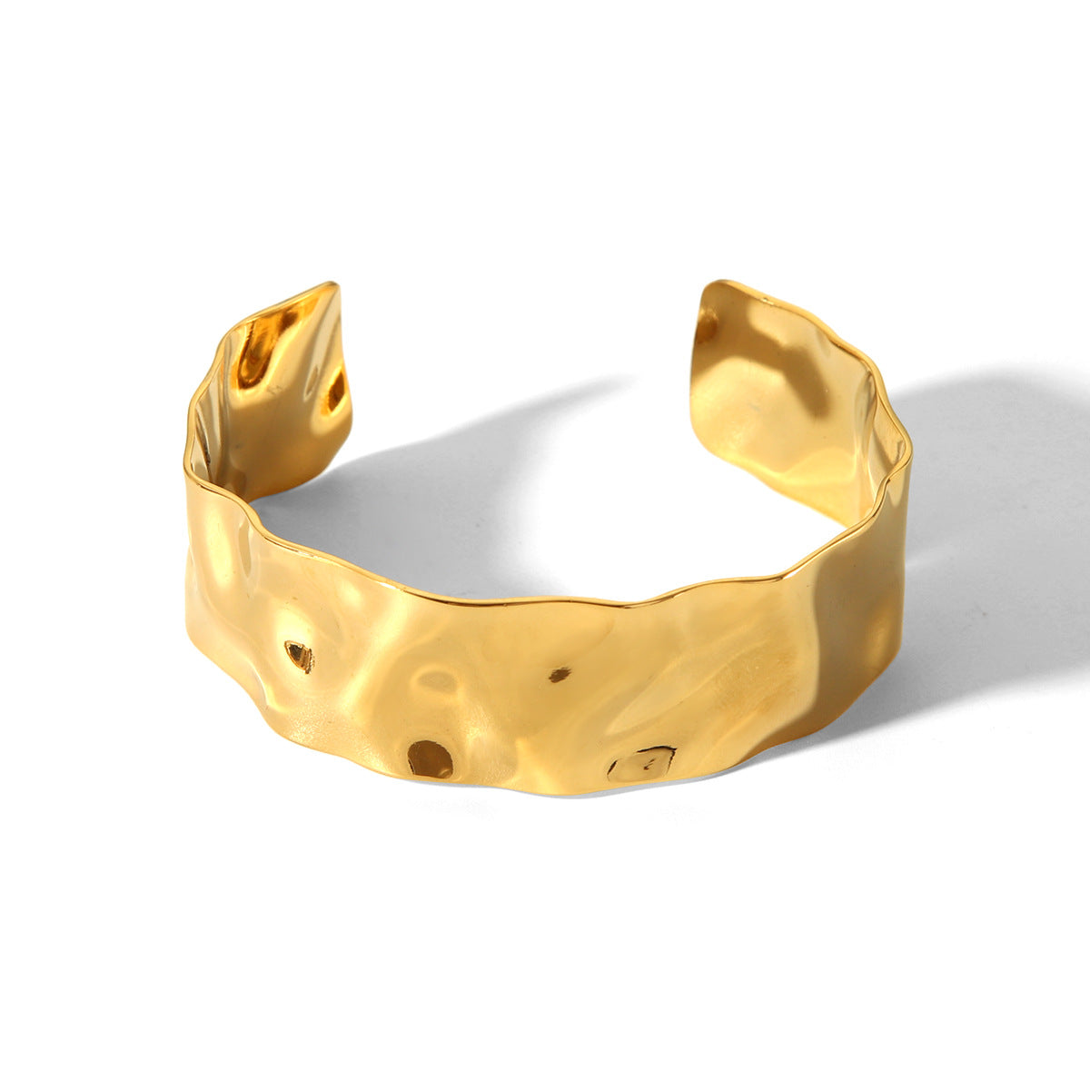 Brazalete Delfina Waterproof - Joya en acero inoxidable enchapado en oro 18k - D'Merys