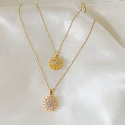 Collar Girasol Antiestrés - Joya en acero inoxidable - D'Merys