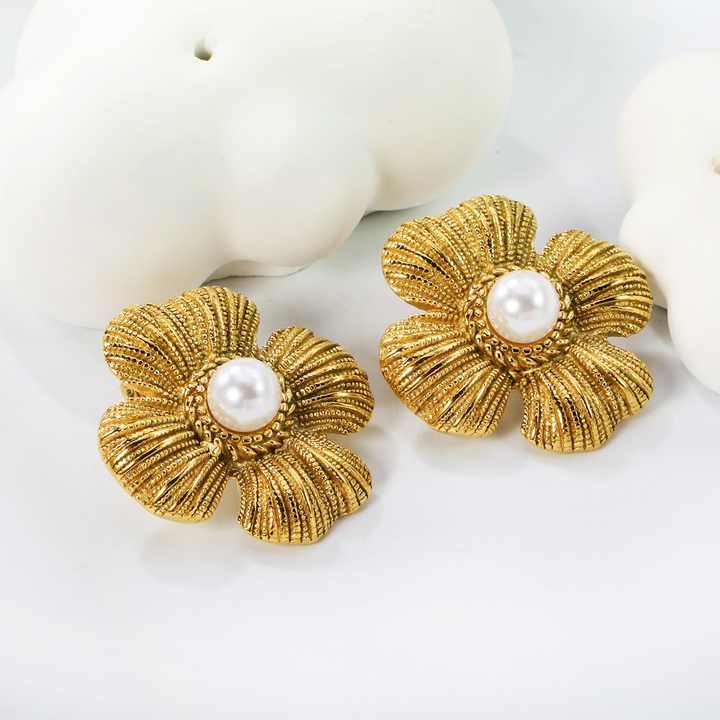 Aretes Pétalos Waterproof
