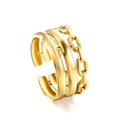 Anillo Triple Regulable Cadena Waterproof