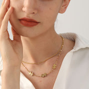Collar Doble Butterfly Waterproof
