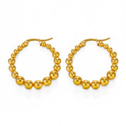 Argollas Billas Doradas Waterproof