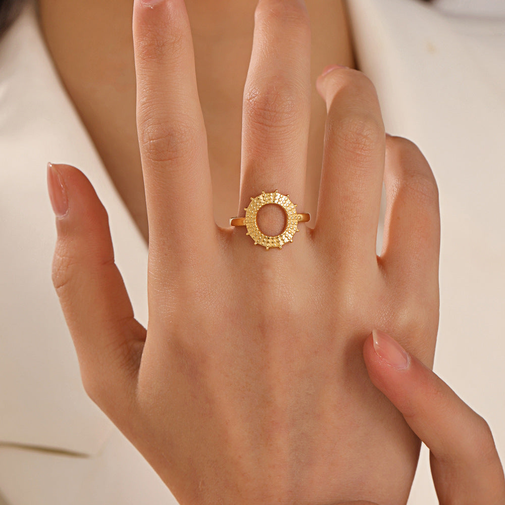 Anillo Sol Creciente Waterproof