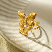 Anillo Mariposa Lucia Waterproof-Regulable