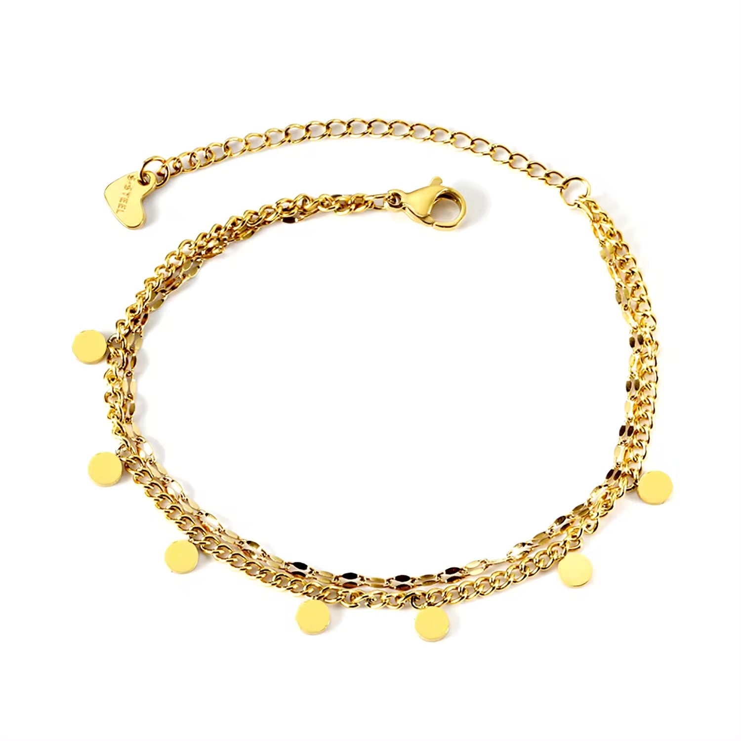 Pulsera Cleopatra Waterproof - Joya en acero inoxidable enchapado en oro 18k - D'Merys