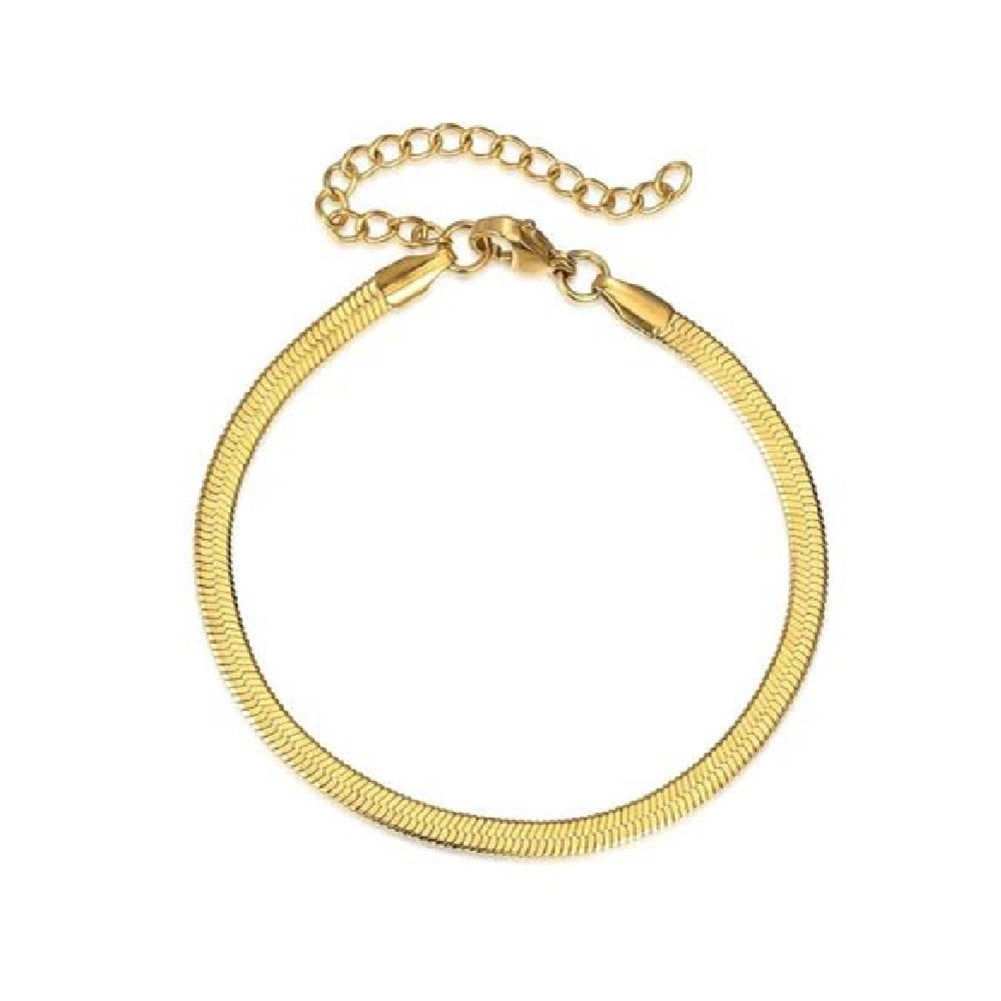Pulsera Snake Lili Waterproof - Joya en acero inoxidable enchapado en oro 18k - D'Merys