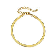 Pulsera Snake Lili Waterproof - Joya en acero inoxidable enchapado en oro 18k - D'Merys